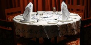 Hand Embroidery Round Tablecloth