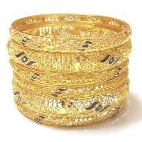 Gold Plated Bangles