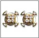 Diamond Earrings Design No. TKDE-6