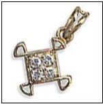 Diamond Pendants Design No. Tkdp-4