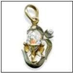 Studded Pendant Design No. Tkdp-7