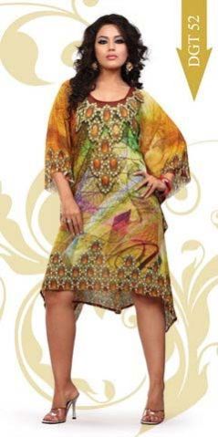 Digital Short Kaftan