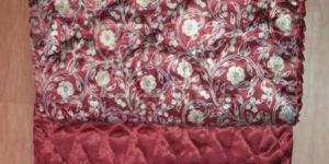 Jaipuri Red Print Double Bedding Quilt S