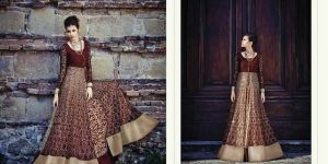 Dignified Net Anarkali Salwar Kameez