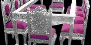 Silver Dining Table Set (uce Dt 17)