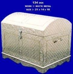White Metal Box