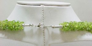 Natural Gemstone Chip Necklace