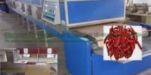 Chili Electromagnetic Conveyorised Drying Sterilization System