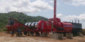 Mobile Asphalt Drum Mix Plant
