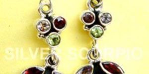 Silver Earrings Rsse - 10