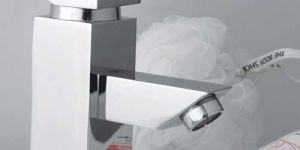 Square Light Collection (SQC-1801) Single Lever Basin Mixer
