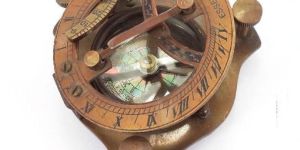 Antique Nautical Sundial Compass Sundial with Fit Screw