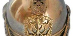 Brass Fireman Helmet