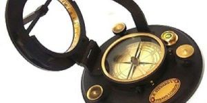 NAUTICAL BRASS HANDMADE GIFT SUNDIAL COMPASS