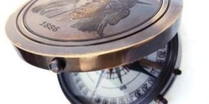 VINTAGE BRASS COMPASS PROMOTIONAL GIFT COMPASS