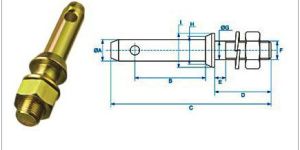 Tractor Linkage Part-Lower Link Locking Collar