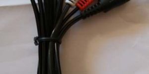 3.5 mm Stereo To 2RCA Copper Cable