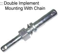 Double Implement Mounting With Chain