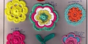 Doilies Crochet Flowers, Patches