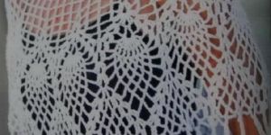 Handmade Crochet Lace Poncha