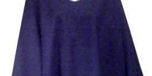 Acrylic Wool Poncho Sc - 25699