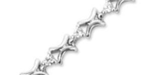 Cubic Zirconia Silver Bracelets - BR-1007