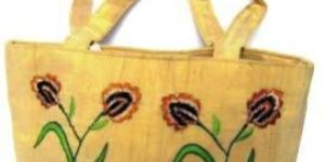 Poly Silk Embroidered Bag HB 1002