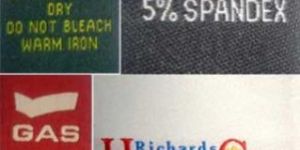 Wash Care Woven Labels