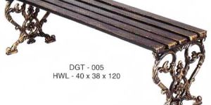 Iron Garden Outdoor Bench