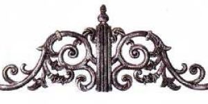 Cast Iron Lamp Post Bracket