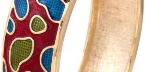 Metal Enamel Party Bangle