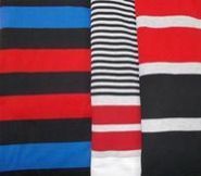 Cotton Auto Striper Dyed Jersey Fabric