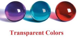 Transparent Colors