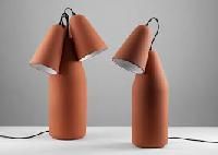 Clay Terracotta Lamps
