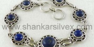 BRCB1025-3 Sterling Silver Bracelets