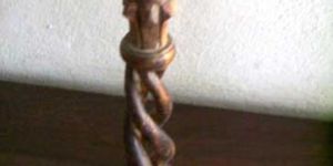 Wooden Candle Stand - 100-6793