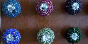 Wire Beaded Knobs