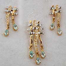 Gold Pendant Set -04