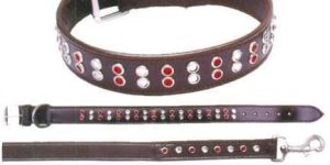Fancy Leather Dog Collars