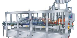 Gravity Combiblock Rinsing Filling & Sealing Machine