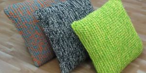 Knitted Cushions