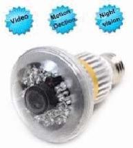 Spy CCTV Bulb Camera
