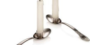 Spoon Candle Holder
