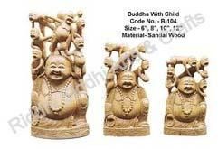 Sandalwood Laughing Buddha