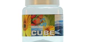 Cube Jar Plastic Cap 750ml