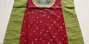 Bandhej Ladies Kurti