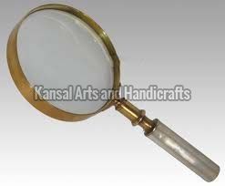 Brass Magnifying Lens
