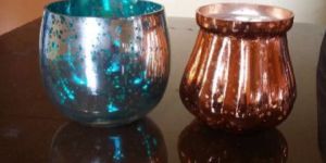 Glass Candle Holders