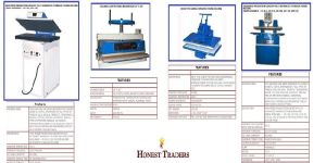 Jackets Fusing Machines