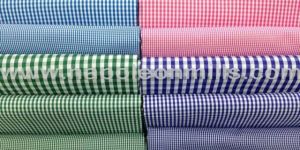 Gingham Shirting Fabric